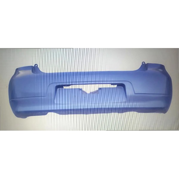 Friso Parachoque Traseiro Nissan Livina 2008 A 2012 1.6 16v Cinza-escuro