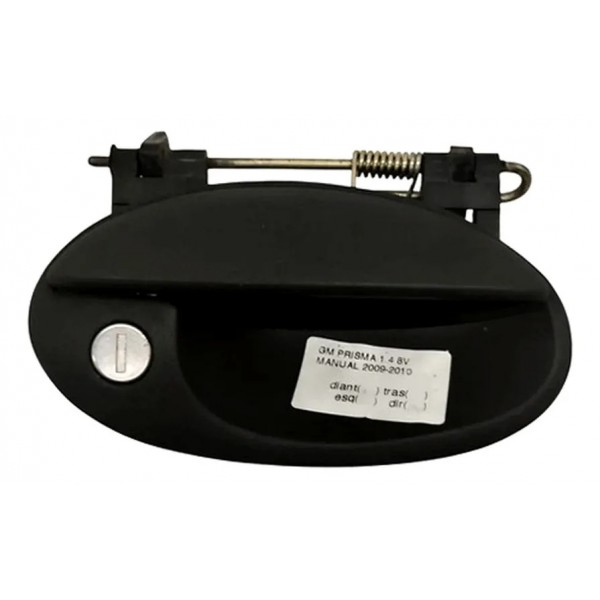 Maçaneta Externa Dianteira Direita Gm Celta 2008 A 2010 Preto Dianteira