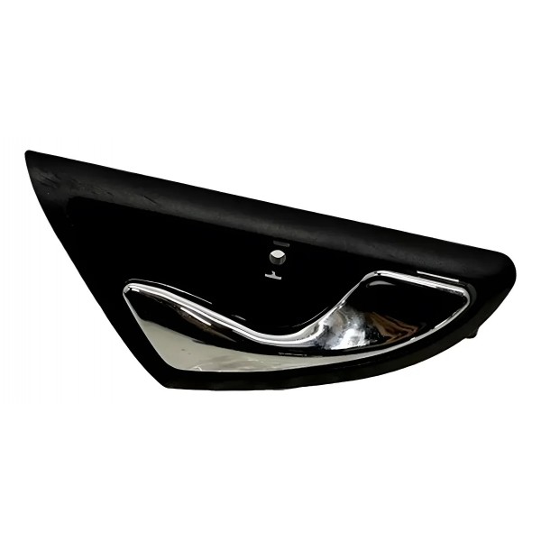 Maçaneta Interna Traseira Direita Jac J3 2008 A 2011 Preto Traseira