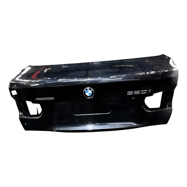 Tampa Traseira Porta Malas Bmw 320i 2013 A 2016 Preto