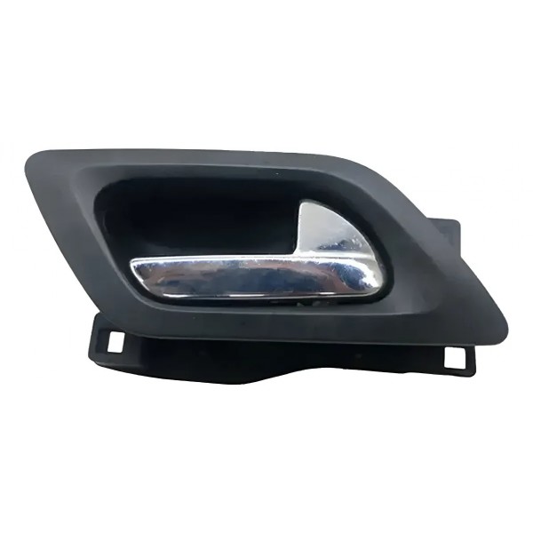 Maçaneta Interna Dianteira Direita Citroen C4 2009 A 2012 Preto Dianteira