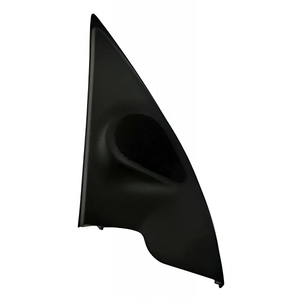 Moldura Interna Retrovisor Esquerdo Peugeot 207 2009 A 2012 Cinza